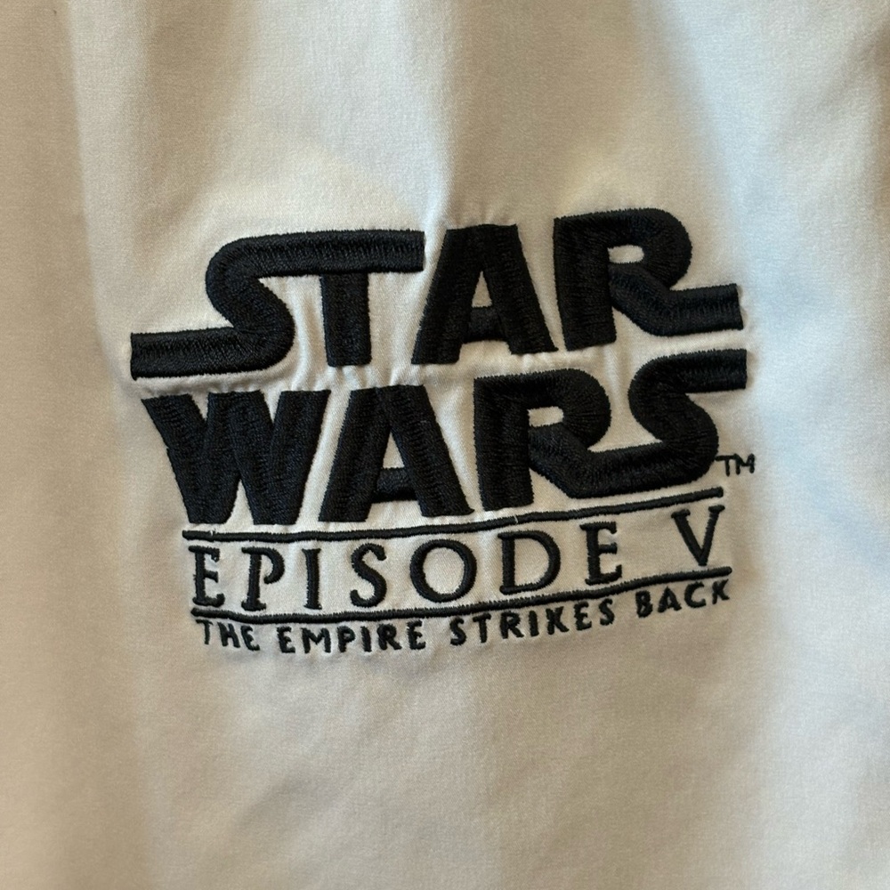 Star Wars Men's Beige Athletic Shorts,embroidered letters,size L - Picture 6 of 10